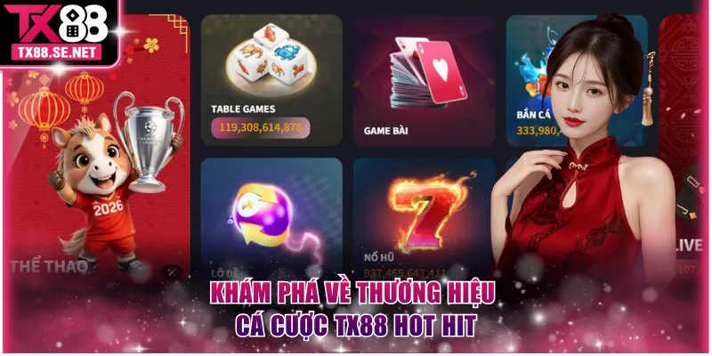 Khám phá về thương hiệu cá cược TX88 hot hit