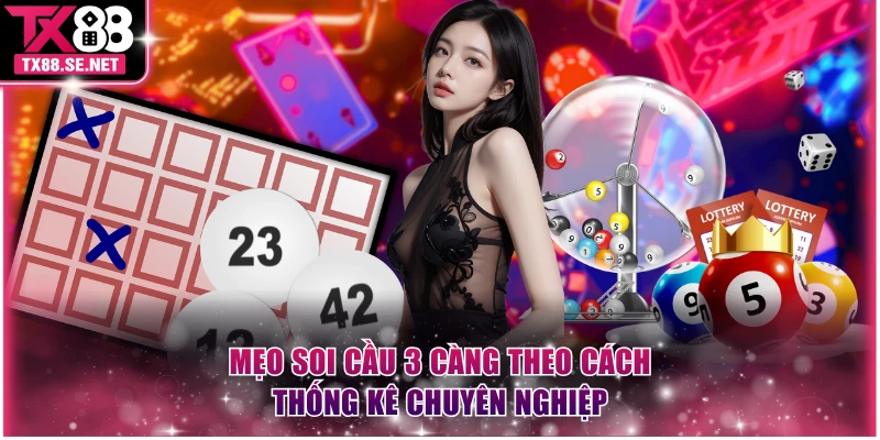 Mẹo soi cầu 3 càng theo cách thống kê chuyên nghiệp