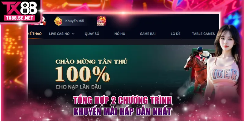 Tổng hợp 2 chương trình khuyến mãi hấp dẫn nhất